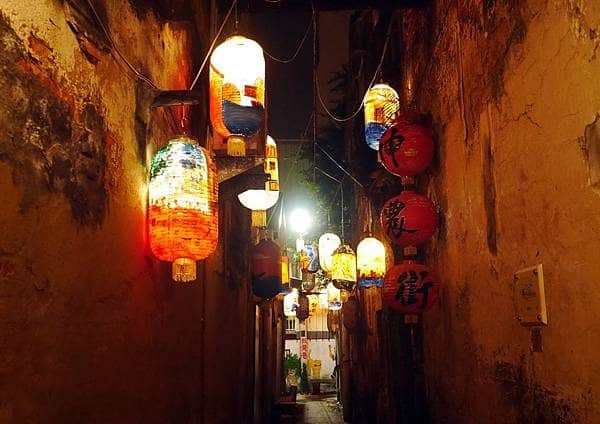 《台南夜景》神農街