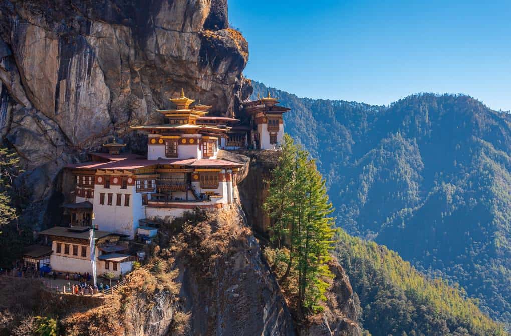 不丹虎穴寺，懸崖峭壁上的宗教聖地
