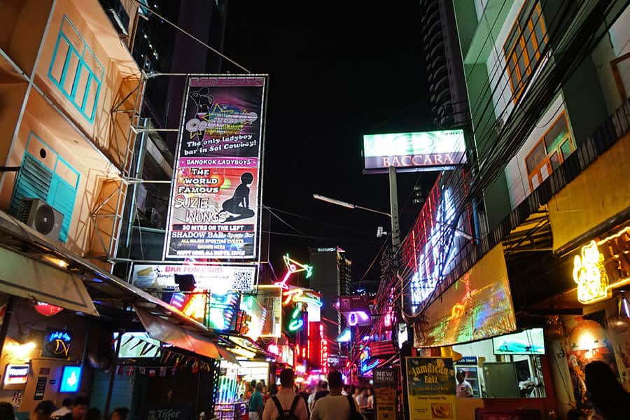 泰國曼谷紅燈區夜生活