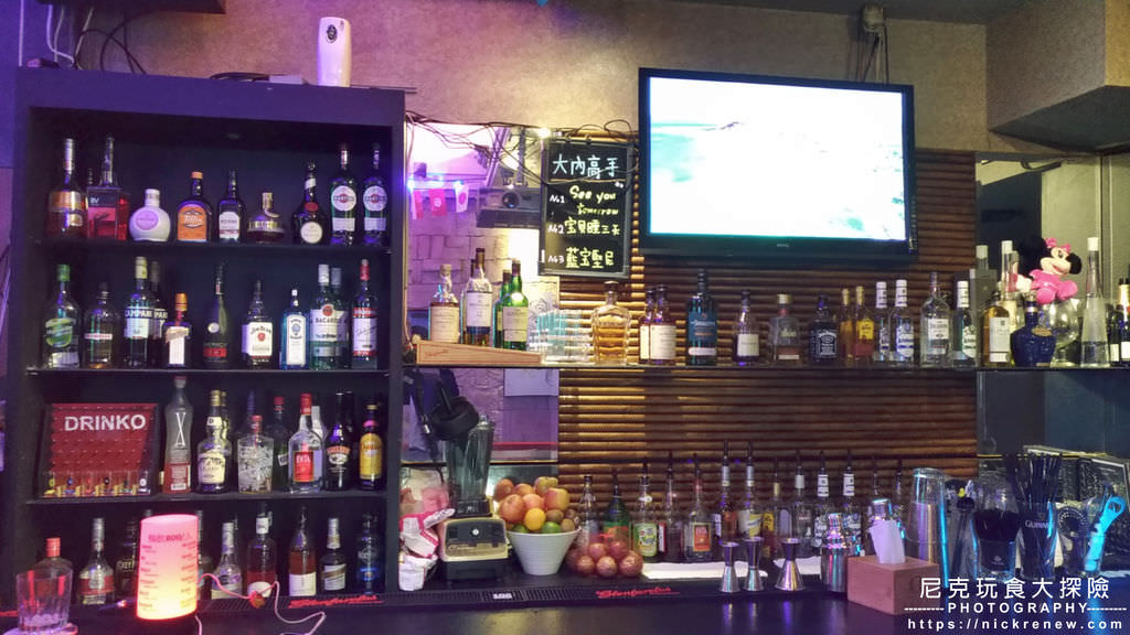 ONE 9 BAR 中山區飛鏢KTV酒吧，無限暢飲調酒只要800元